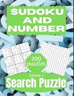 Sudoku And Number Search Puzzle