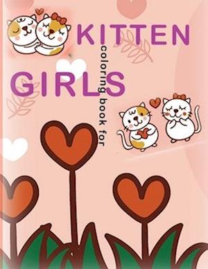 kitten coloring book for girls