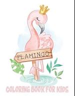 Flamingo Coloring Book For Kids