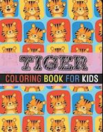 Tiger Coloring Book For Kids