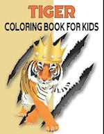 Tiger Coloring Book For Kids