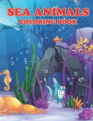 Sea Animals Coloring Book