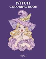 Witch Coloring Book