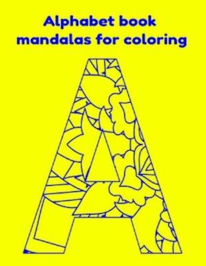 Alphabet book mandalas for coloring