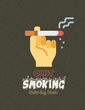 Quit Smoking Coloring Book: art coloring book to help you quit smoking | Smoking addiction recovery gift