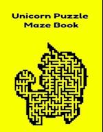 Unicorn Puzzle Maze Book