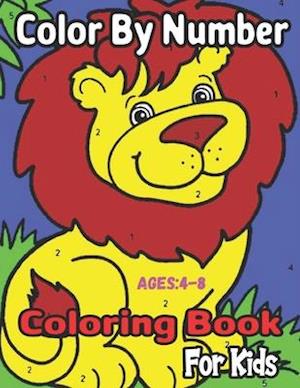 Color By Number Coloring Book For Kids