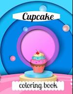 Cupcake coloring book