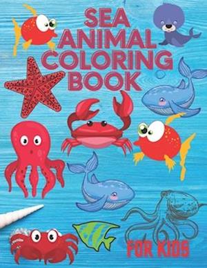 Sea Animal Coloring Book