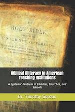 Biblical Illiteracy in American Teaching Institutions