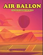 Air Ballon Coloring Book for Kids