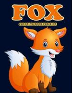 Fox Coloring Book for Kids