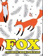 Fox Coloring Book for Kids