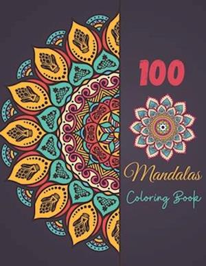 100 Mandala Coloring Book