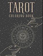 Tarot Coloring Book: Witch Cards Magical Coloring Book For Adults 
