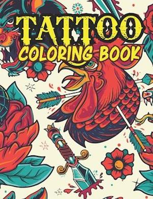 Tattoo Coloring Book