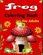 FROG Coloring Book For Adults