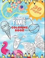 Summer Time coloring book