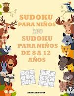 Libro de sudokus para niños