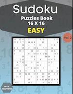 Sudoku easy Puzzles 16 X 16 - volume 2
