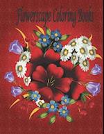 flowerscape Coloring Book