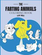 The Farting Animals Coloring Book for kids