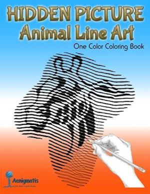 Hidden Picture Animal Line Art