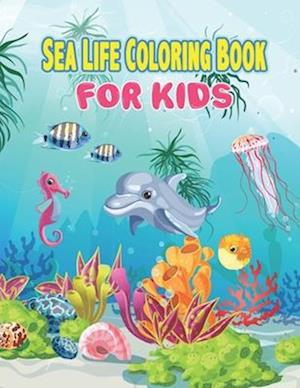 Sea Life Coloring Book for Kids