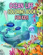 Ocean Life Coloring Book for Kids