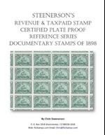 Steenerson's Revenue Taxpaid Stamp Certified Plate Proof Reference Series - Battleship Documentary Stamps of 1898
