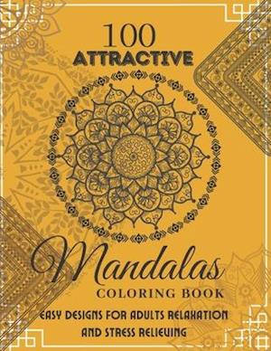 Coloring Book For Adult Girls With 100 Attractive Mandalas