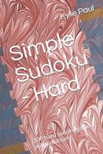 Simple Sudoku - Hard