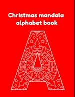 Christmas mandala alphabet book