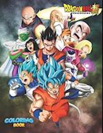 Dragon Ball Z Coloring Book: Manga Coloring Book With +50 Illustrations - Great Anime For Adults or Kids - High Quality Color All Your Favorite Charac