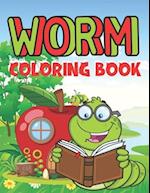 Worm Coloring Book