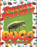 Creepy Crawly Bugs For You To Color