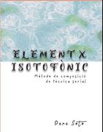 ELEMENT X ISOTOFÒNIC (Mètode de composició de tècnica serial)