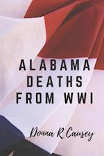 Alabama Deaths from WW I