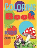 Coloring book for kids ages 4-8