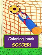 Coloring book - soccer