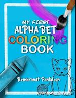 My first Alphabet Coloring Book