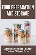 Food Preparation And Storage