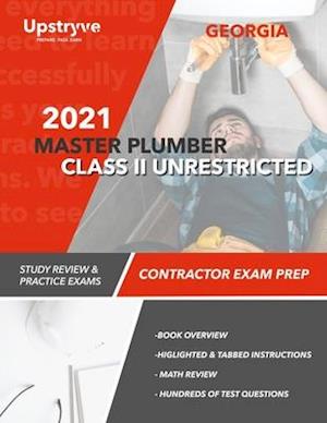 2021 Georgia Master Plumber Class II Unrestricted Contractor: Study Review & Practice Exams