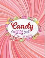 Candy Coloring Book For Kids