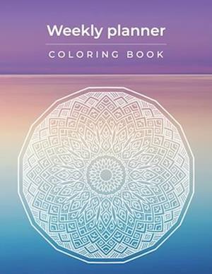 Weekly Planner Coloring Book