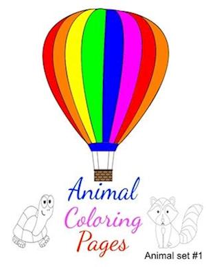Animal Coloring Pages Animal Set #1