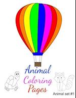 Animal Coloring Pages Animal Set #1