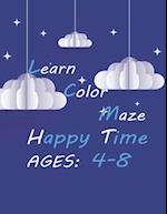 Learn Color Maze Happy Times, Ages