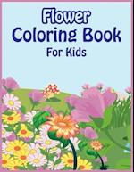 Flower Coloring Book for Kids