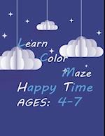 Learn Color Maze Happy Time, Ages